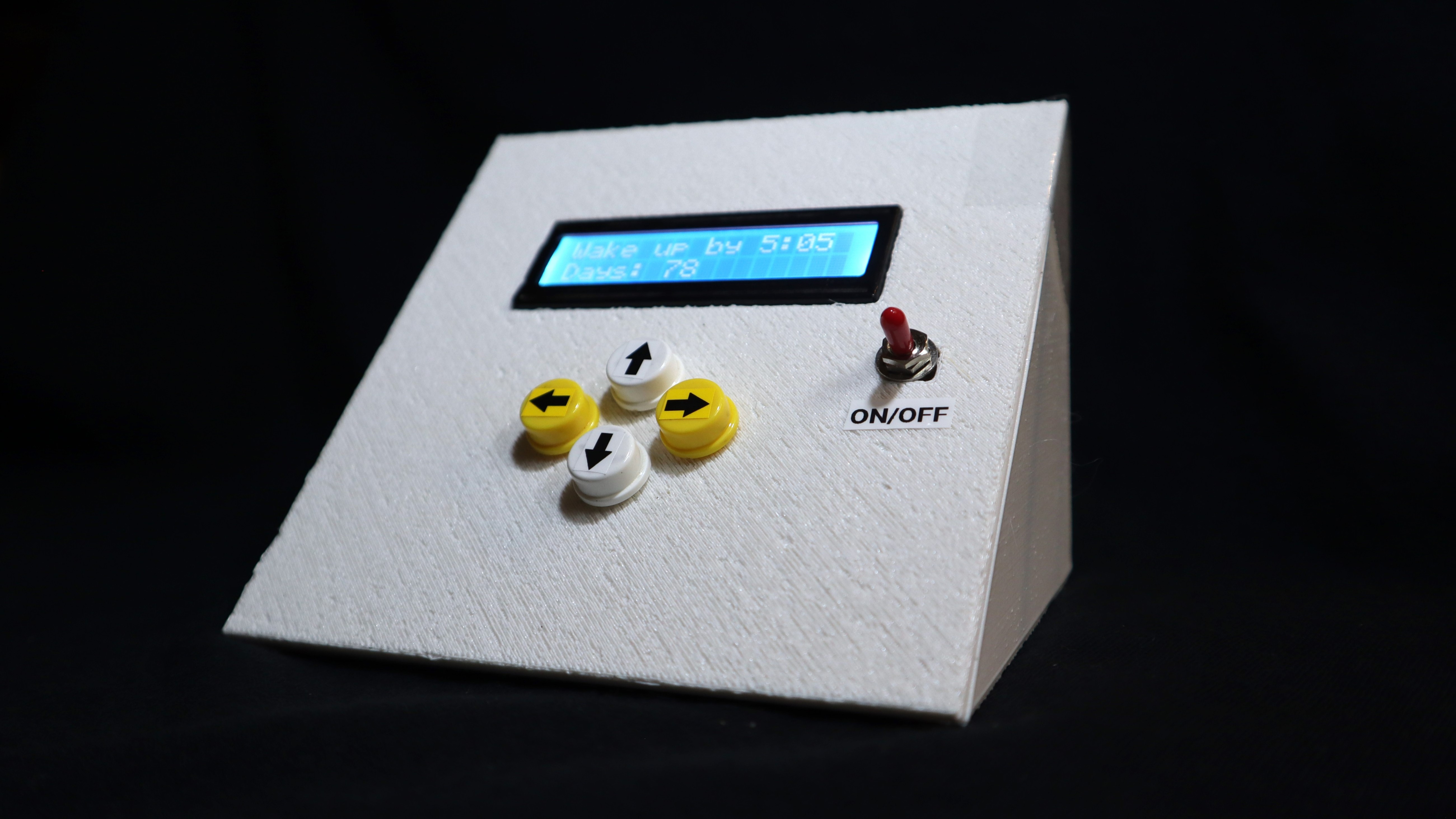 Front close up of the enclosure
